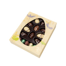ANDY ANAND CHOCOLATIER 20 Praline Filled Chocolate Eggs – 60% Cacao Easter Candy, Foiled Hunt Eggs & Snack Treats, 7 oz