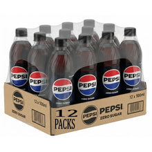(12 Pack) Pepsi Zero Sugar Soda Pop 16.9 fl oz