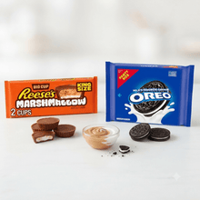 Premium REESE'S Big Cup Marshmallow Candy Milk & OREO Chocolate Sandwich Cookies