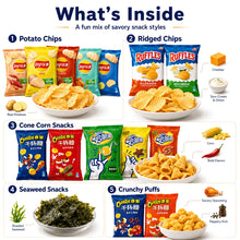 Random 5-Pack Assortment, Mixed Popular Chip Flavors, Crispy Savory Snacks for Parties, Movie Nights, Office Breaks & Sharing