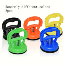 5pcs - Multi Color Glass Tile Suction Cup, Mobile Phone Screen Disassembly Suction Cup, Plastic Stretching Suction Cup, Car Puller, Maintenance Disassembly Tool, Multifunctional Maintenance Tool Suitable for: All Electronic Screens,