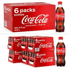 (Pack of 2) Coca-Cola Soda Soft Drink, 16.9 fl. oz, Total 12 pk.