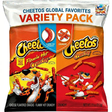 Cheetos Combo Pack, Crunchy Cheese Snacks & Flamin' Hot Crunchy Snacks, Bold Cheese Flavored Snack