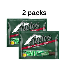 Andes Crème de Menthe Mint Chocolate Candy, 8.5 oz Bags (2 Pack) – Gluten Free, Peanut Free, Classic After-Dinner Mints
