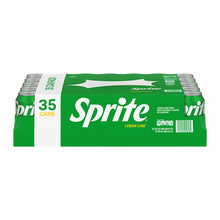Lemon Lime Soda Soft Drink Cans, 12 fl oz Each, 35 Pack Refreshing Carbonated Beverage