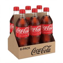 Coca-Cola Soda Pop Bottle, 20 fl oz 6 Packs