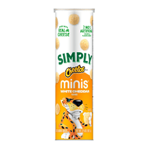 5PCS Mini White Cheddar Crispy Cheese Snack Bites Light Crunchy Corn Snack Value Pack