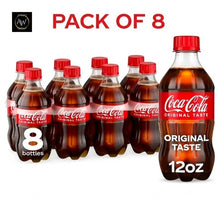 *Coca-Cola Classic Original Cola Soda – Carbonated Soft Drink, 12 fl oz Bottles, 8-Pack*