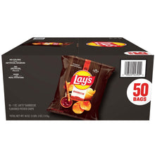 Barbecue Potato Chips, 1 oz. Individual Bags, 50-Pack Assortment of Crispy, Savory Snacks Perfect for Parties, Lunches, and On-the-Go Enjoyment
