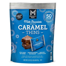 50 ct | Member's Mark Milk Chocolate Sea Salt Caramel Thins