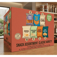 42 Count- Utz Jumbo Snack Pack, 1 oz. – Assorted Classic Chips & Snacks, Convenient Grab-and-Go Portions, Perfect for Lunchboxes, Parties, Office, School & Everyday Snacking