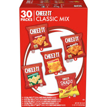 Cheez-It Cheese Crackers, Baked Snack Crackers, Office and Kids Snacks, Variety Pack, 28.74oz Box (30 Packs)