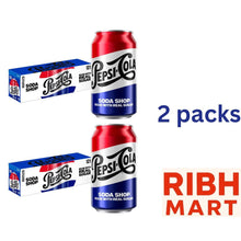 2 packs Pepsi Made with Real Sugar Cola, 12 fl oz Cans, 12 Pack (each) – Classic Sweet Soda Beverage