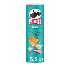 Ranch Potato Crisps, Crispy Seasoned Potato Snacks, Savory Ranch Flavor, 5.5 oz Canister, Convenient Lunch Snack