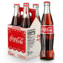 Coca-Cola Cane Sugar Mexican Soda Pop, 355 ml, 4 Pack Glass Bottle