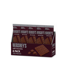 HERSHEY'S Giant Milk Chocolate Candy Bar, 7.56 oz | 25 Break-Apart Pieces | Creamy Classic Milk Chocolate | Shareable Chocolate Bar 6 packs
