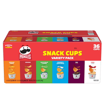 Pringles Snack Stacks Variety Pack Chips, 0.67 oz., 36 ct. Game Day Snacks Big Game Party Treats