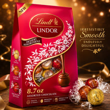 Lindt LINDOR Dessert Assortment Assorted Chocolate Truffles, 8.7 oz – Smooth & Creamy Assorted Flavors, Premium Chocolate Gift & Sharing Pack