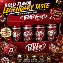Fizz Favorite Dr Pepper Classic Soda, Bold 23 Flavor Carbonated Soft Drink, Refreshing Caffeinated Cola for Meals Parties Movie Nights Gatherings & Everyday Refreshment, 3 lbs pack of 4