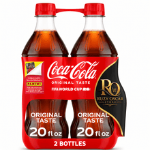 Coca-Cola Soda Pop Bottle, 20 fl oz 2 packs