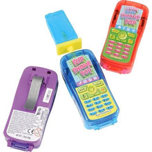 Flip Phone Pop Candy, Pack of 6, Fun Phone-Shaped Lollipop Candy, Fruity Flavored Sweet Treats, Party Favor Candy for Kids, Novelty Candy Snacks