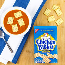CHICKEN IN A BISKIT Original Baked Snack Crackers, Lunch Snacks, 7.5 oz, 2pk，Easter Sale