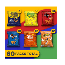 Frito-Lay MVP Mini Treat Mix Variety Pack Chips, 60 ct – Assorted Mini Size Snack Chips & Treats, Individually Wrapped Single-Serve Bags, Party Snacks, Lunchbox Favorites, Office & On-the-Go Snack Variety Pack