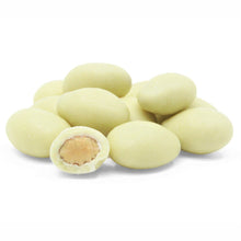 Gourmet White Chocolate Covered Almonds by Its Delish | White Milk Chocolate Coated Almond Nuts, Kosher Dairy