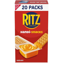 Crunchy Crackers with Creamy Cheese Dip Snack Packs – Convenient On-the-Go Treat-Value pack