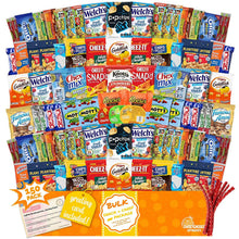 Care Package (150) Variety Snacks Gift Box Bulk Snacks - College Students, Work or Home - Over 9 Pounds of Snacks! Snack Box