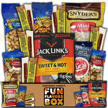 Low Carb Snack Variety Pack – 12 Count Jerky & Nut Mix – Protein Snack Box Gift Set