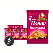 NONGSHIM, Twist Snacks Honey Flavor 6 Packs 2.64 Oz Delicious Crunchy Treats