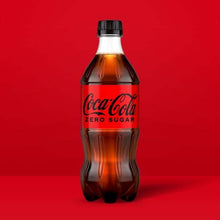 value pack of 3-each Zero Sugar Soda Bottle 20 fl oz – Carbonated Soft Drink, Classic Refreshing Taste, Ready-to-Drink Beverage