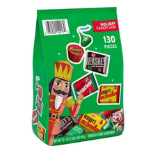 HERSHEY'S Christmas Assorted Chocolate Candy Variety Mix, 130 Count – Holiday Party Bag with REESE’S, KIT KAT, and HERSHEY’S Milk Chocolate