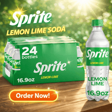 Sprite Lemon Lime Soda Soft Drinks, 16.9 fl oz., 24 pk.