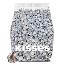 Bulk Kisses Milk Chocolate Candy - 200 Silver Kisses Chocolate Individually Wrapped - Chocolate Kisses Candy Bulk - Bulk Chocolate for Weddings, Party Favors, Candy Buffets, & Office Treats - 2 Pounds