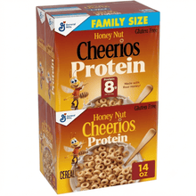 2 pack Honey Nut, 8g Protein, Family Size, 14 oz