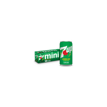 7UP Lemon Lime Soda, 7.5 fl oz Cans, 10 Pack, Classic Citrus Soft Drink