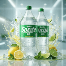 Sprite Lemon-Lime Caffeine Free Soda Pop Bottles, Refreshing Lemon-Lime Flavored Carbonated Soft Drink, 2 Liter Bottles, 2 Pack
