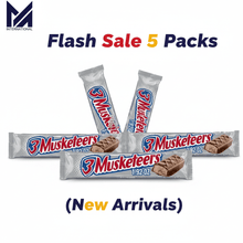 5-Pack Mars Three Muskteer Candy Milk Chocolate Bar, 1.92 Oz Each