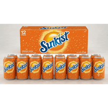 Sunkist Orange Soda 12 fl. oz. cans, 12 pk.
