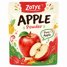 Apple Powder 6.35oz Fine Fruit Powder for Smoothies, Yogurt, Baking Mixes and Oatmeal, Easy to Blend for Everyday Kitchen Drinks and Dessert Recipes