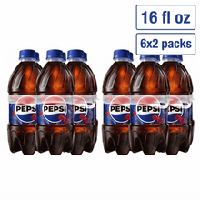 2pcs (12bottles) Pepsi Cola Wild Cherry Soda Pop, 16 fl oz, 6 Pack Bottles Total 12 Packs