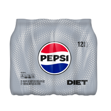 Diet Pepsi Soda, 16.9 oz Bottles, 12 Count Bottles, 1 Pack