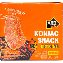 Mowon Konjac Snacks BBQ Flavor, 12.7Oz*3Boxes (L4-1)