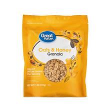Great Value Oats & Honey Granola, 11 oz