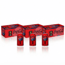 (Pack of 3) Coca-Cola Zero Sugar Soda Pop Cans, 12 fl oz, 24 Pack.