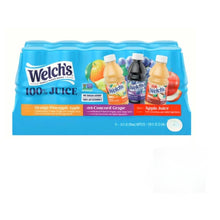 100% Juice Variety Pack 10 fl. oz. 2 orange pineapple apple 2 concord grape 2 apple juice. 6 packs great for every season.