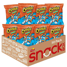 Puffs Cheese Snacks, 0.875 oz, 50 Count – Light and Crispy Cheese Puffs with Bold Cheese Flavor, Individually Packaged for Parties, Office Breakrooms, Game Nights, Movie Nights, and On-the-Go Snacking