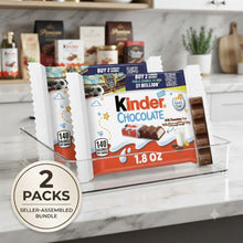 Creamy Milk Filled Chocolate Bars, Kinder Chocolate, 2 Pack, 4 Individually Wrapped Bars per Pack, 1.8 oz Each